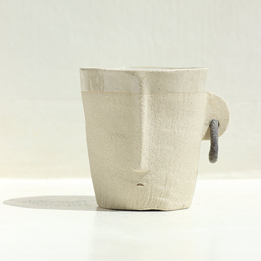 A Cycladic Art Mug front side.