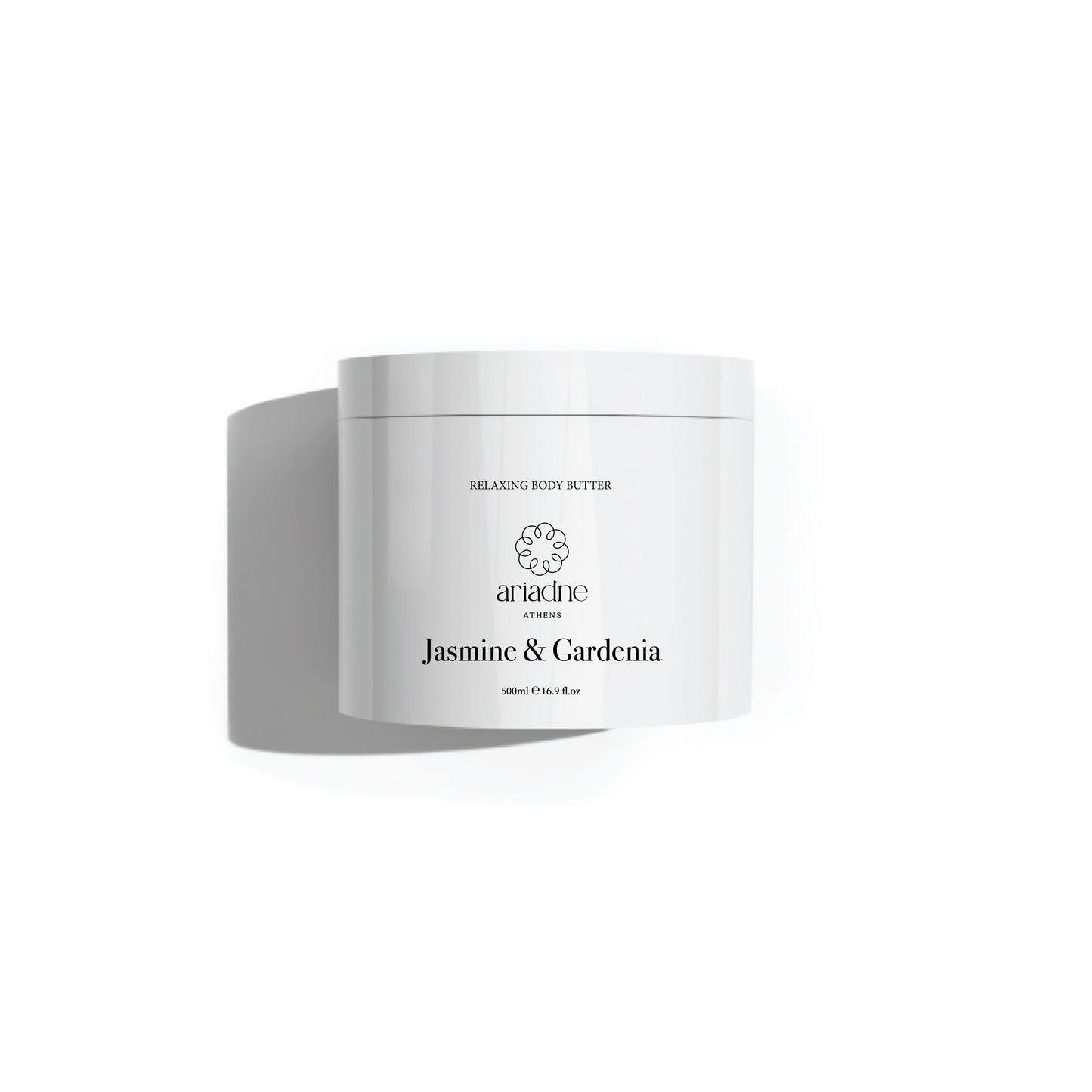 Jasmine & Gardenia Relaxing Body Butter Pro front side.