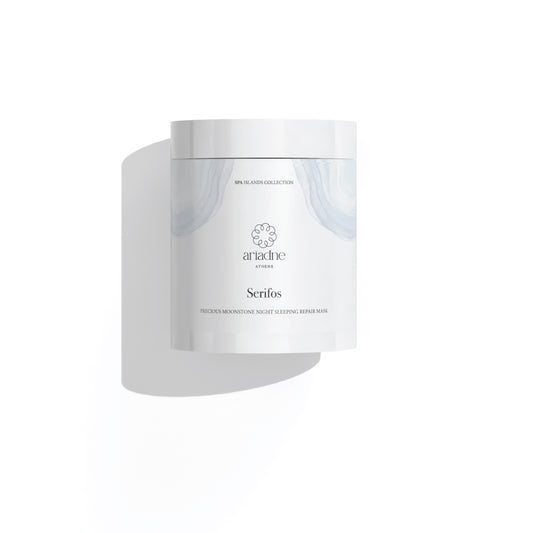 Serifos Precious Moonstone Face Mask Pro front side.